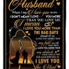 I Love You The Most To My Husband Blanket