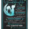 I Love You To The Moon And Back Great Gift For Granddaughter Blanket