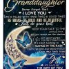 I Love You To The Moon And Back Great Gift From Grandma To Granddaughter Blanket