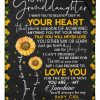 I Promise To Love You For The Rest Of Mine Quote Gift For Granddaughter Blanket