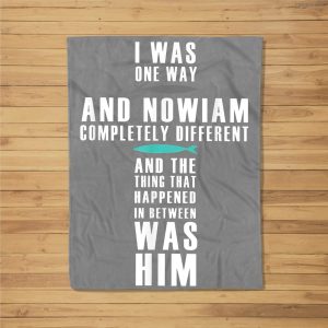 I Was One Way The Chosen Fleece Blanket