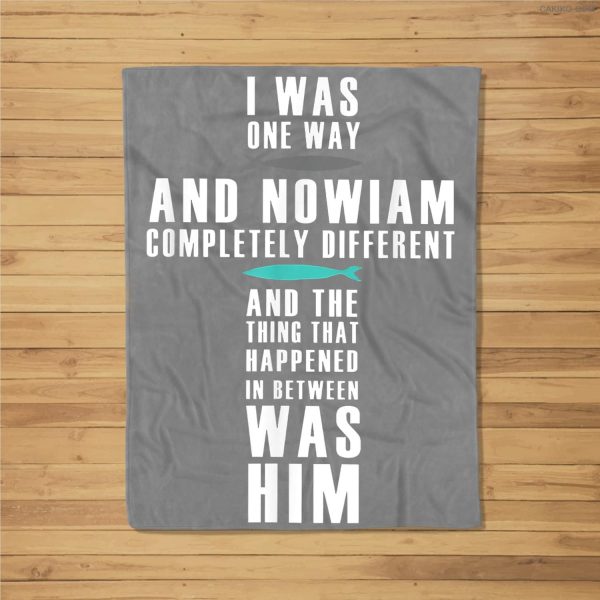 I Was One Way The Chosen Fleece Blanket