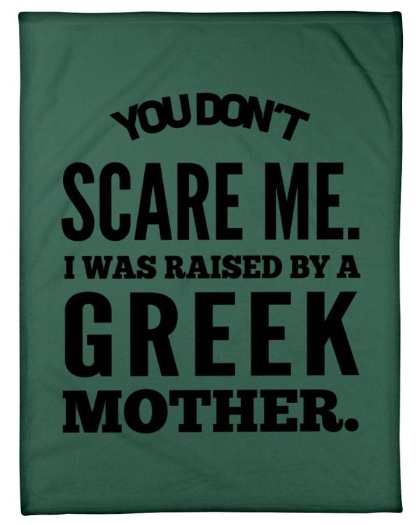 I Was Raised By A Greek Mother Trending For Personalized Nation Gift Blanket