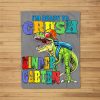 I’M Ready To Crush Kindergarten Dinosaur Back To School Kids Fleece Blanket