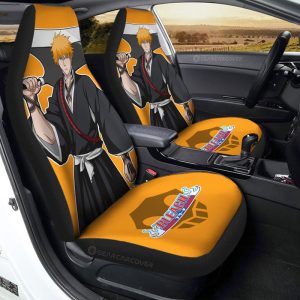 Ichigo Kurosaki Car Seat Covers Custom Bleach Anime