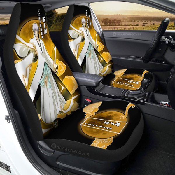 Ichimaru Gin Car Seat Covers Custom Anime Bleach Car Accessories