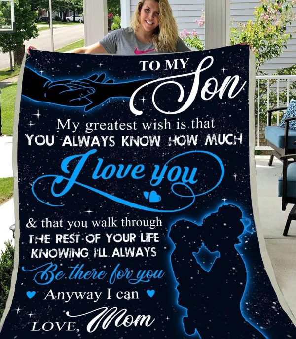 I’ll Always Be There For You Gift For Son Blanket