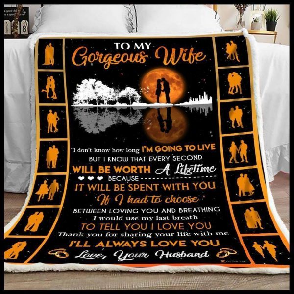 I’ll Always Love You Gift For Gorgeous Wife Blanket