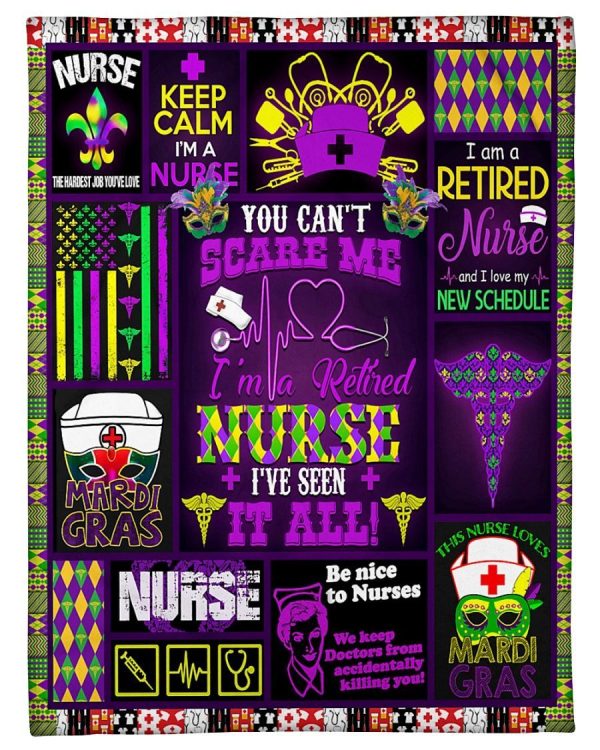 I’m A Retired Nurse Blanket