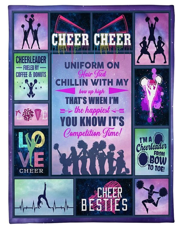 I’m Cheerleader From Bow To Toe Blanket