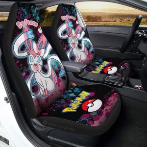 Infernape Car Seat Covers Custom Tie Dye Style Anime Car Accessories