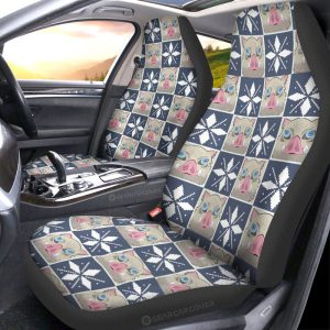 Inosuke Hashibira Car Seat Covers Custom Anime Car Accessories