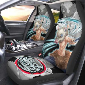 Inosuke Hashibira Car Seat Covers Custom Car Accessories