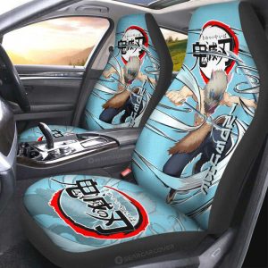 Inosuke Hashibira Car Seat Covers Custom Car Accessories