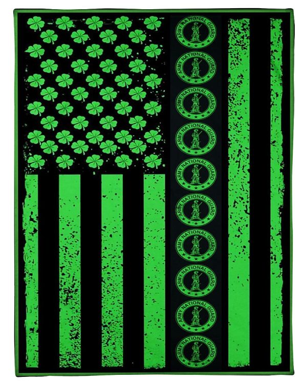 Irish Flag National Guard Blanket