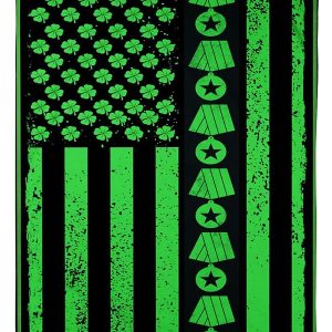 Irish Flag Veterans Blanket