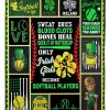 Irish Girl Softball Blanket