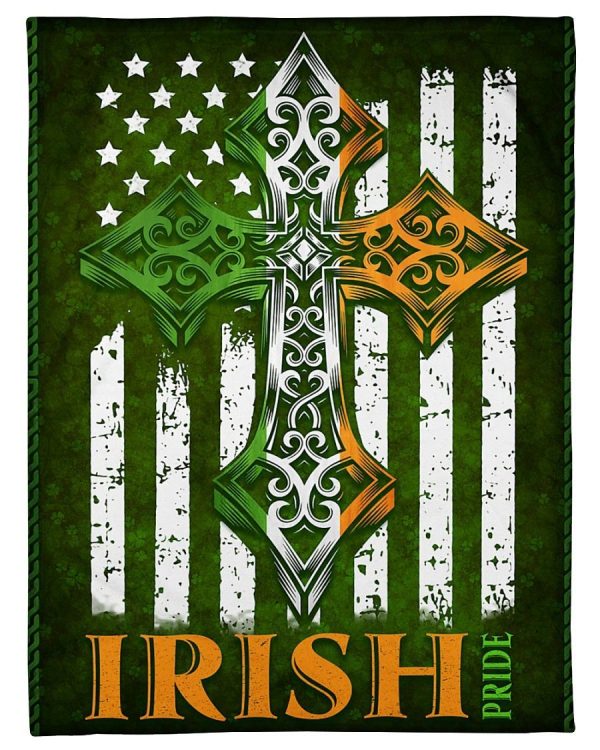 Irish Pride Flag Blanket