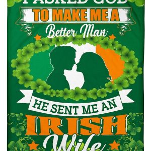 Irish Wife I Love You Blanket