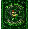 Irish Woman Blanket