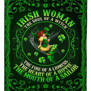 Irish Woman Blanket