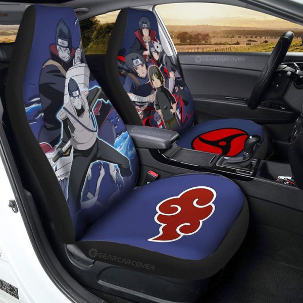 Itachi And Kisame Car Seat Covers Custom Anime Car Accessories