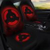 Izuna Mangekyou Car Seat Covers Custom Sharingan Anime Car Accessories