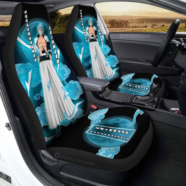 Jaegerjaquez Grimmjow Car Seat Covers Custom Anime Bleach Car Interior Accessories