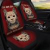 Jasson Mask Cat Car Seat Covers Custom Halloween Car Accessories