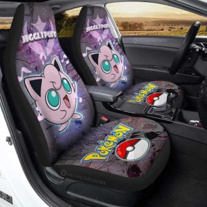 Jigglypuff Car Seat Covers Custom Anime Galaxy Manga Style