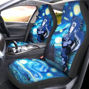 Jiraiya Car Seat Covers Custom Starry Night Styles