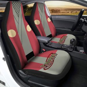 Jiraiya Uniform Car Seat Covers Custom Anime Car Interior Accessories