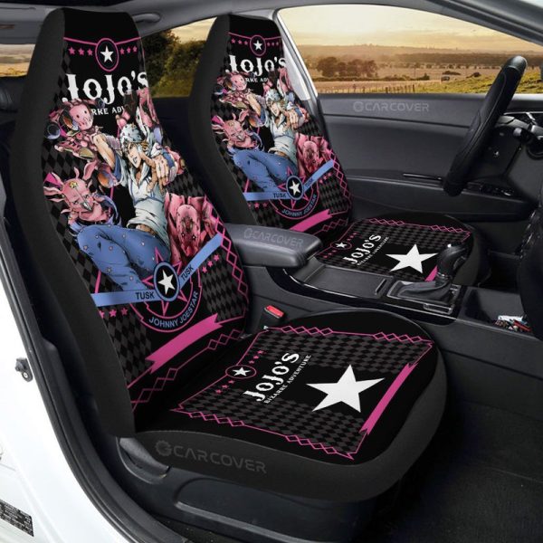 Johnny Joestar Car Seat Covers Custom JoJo's Bizarre Adventure Anime Car Accessories