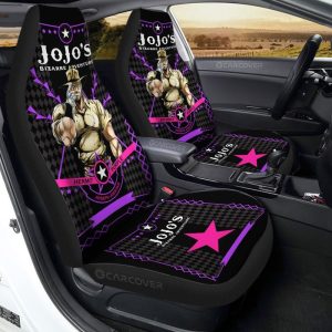 Joseph Joestar Car Seat Covers Custom Anime JoJo's Bizarre Adventure Car Accessories