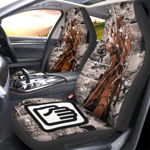 Joutarou Kuujou Car Seat Covers Custom Car Accessories