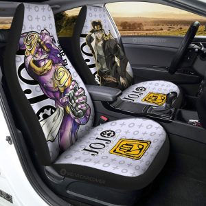 Joutarou Kuujou Car Seat Covers Custom JoJo's Bizarre Adventure Anime Car Accessories