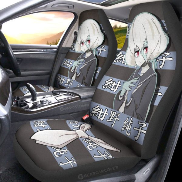 Junko Konno Car Seat Covers Custom Anime Car Accessories