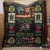 Just because I’m old doesn’t mean you’re out of range – US Army Veteran Blanket Quilt