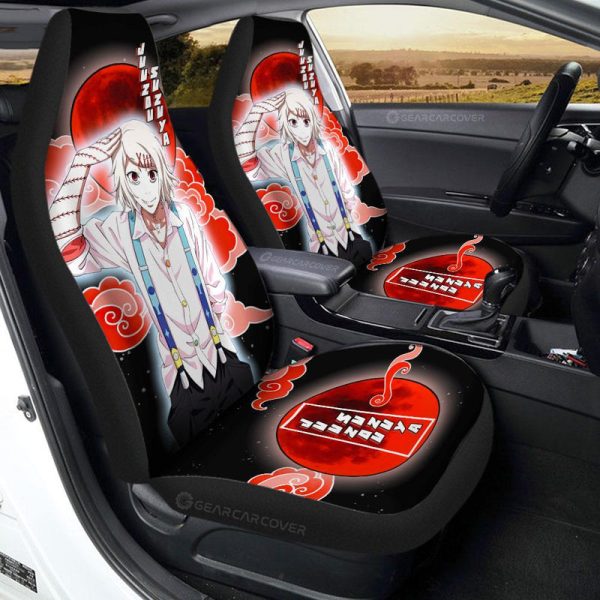 Juuzou Suzuya Car Seat Covers Custom Gifts Tokyo Ghoul Anime For Fans