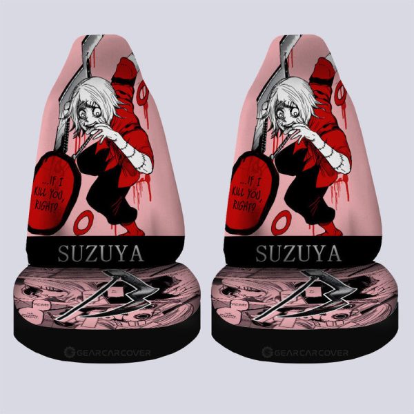 Juuzou Suzuya Car Seat Covers Custom Tokyo Ghoul Anime Car Accessories