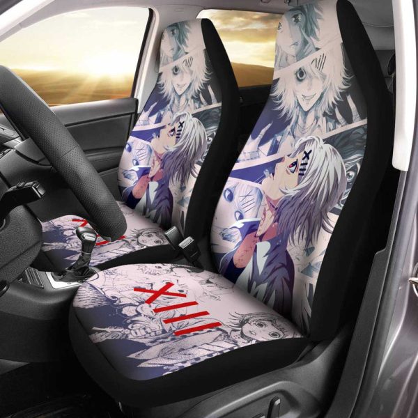 Juuzou Suzuya Car Seat Covers Custom Tokyo Ghoul Anime Car Accessories