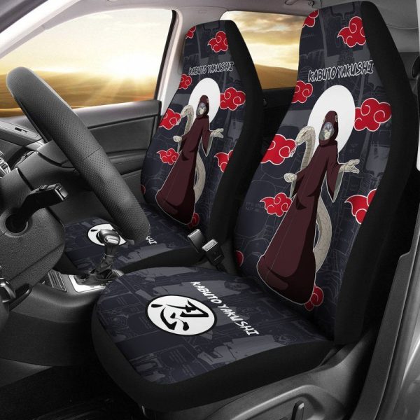 Kabuto Akatsuki Car Seat Covers Custom Anime Car Accessories