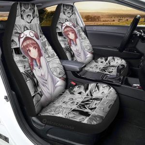 Kaede Azusagawa Car Seat Covers Custom Bunny Girl Senpai Car Accessories