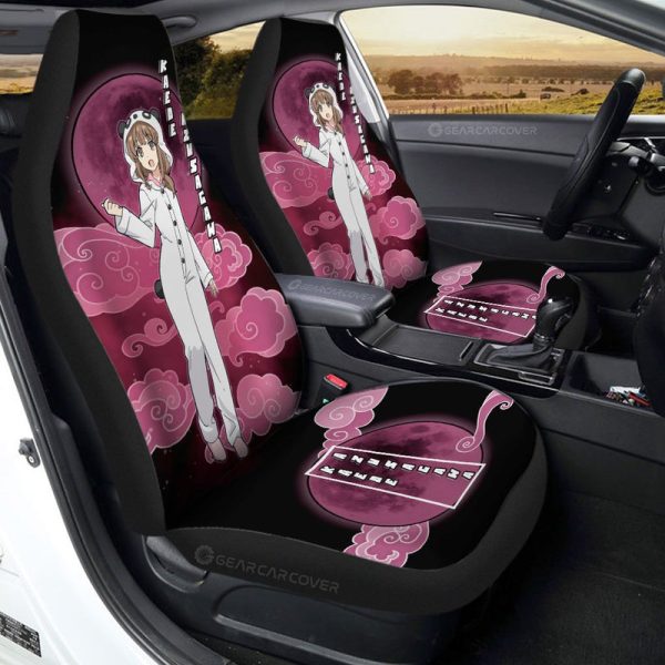 Kaede Azusagawa Car Seat Covers Custom Bunny Girl Senpai Car Accessories