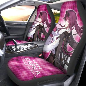 Kafka Car Seat Covers Custom Honkai Star Rail Car Accessories