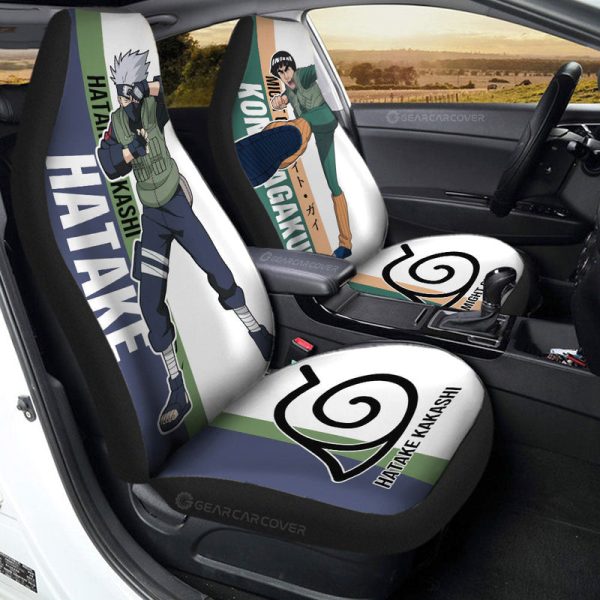 Kakashi And Guy Car Seat Covers Custom Car Accessories For Fans