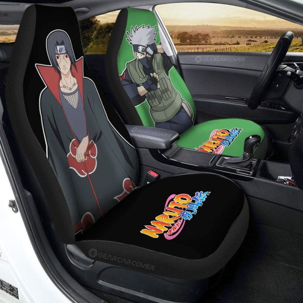 Kakashi And Itachi Car Seat Covers Custom Anime