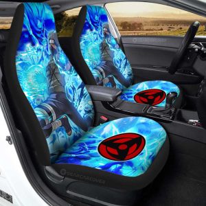 Kakashi Car Seat Covers Custom Sharingan Eye Car Accessories