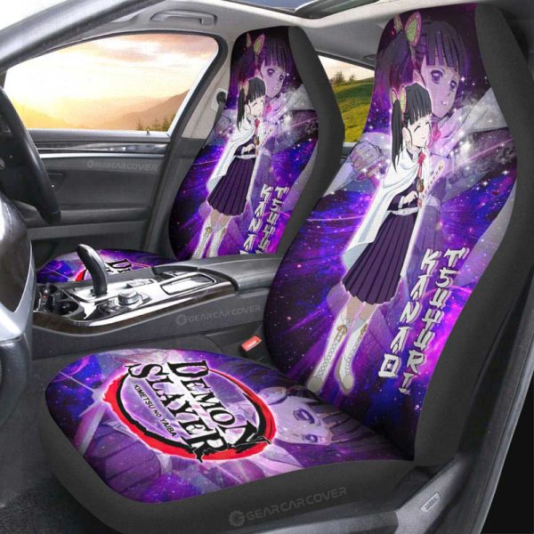 Kanao Tsuyuri Car Seat Covers Custom Characters Car Accessories