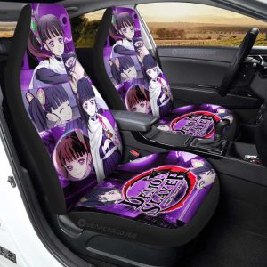 Kanao Tsuyuri Car Seat Covers Custom Demon Slayer Anime